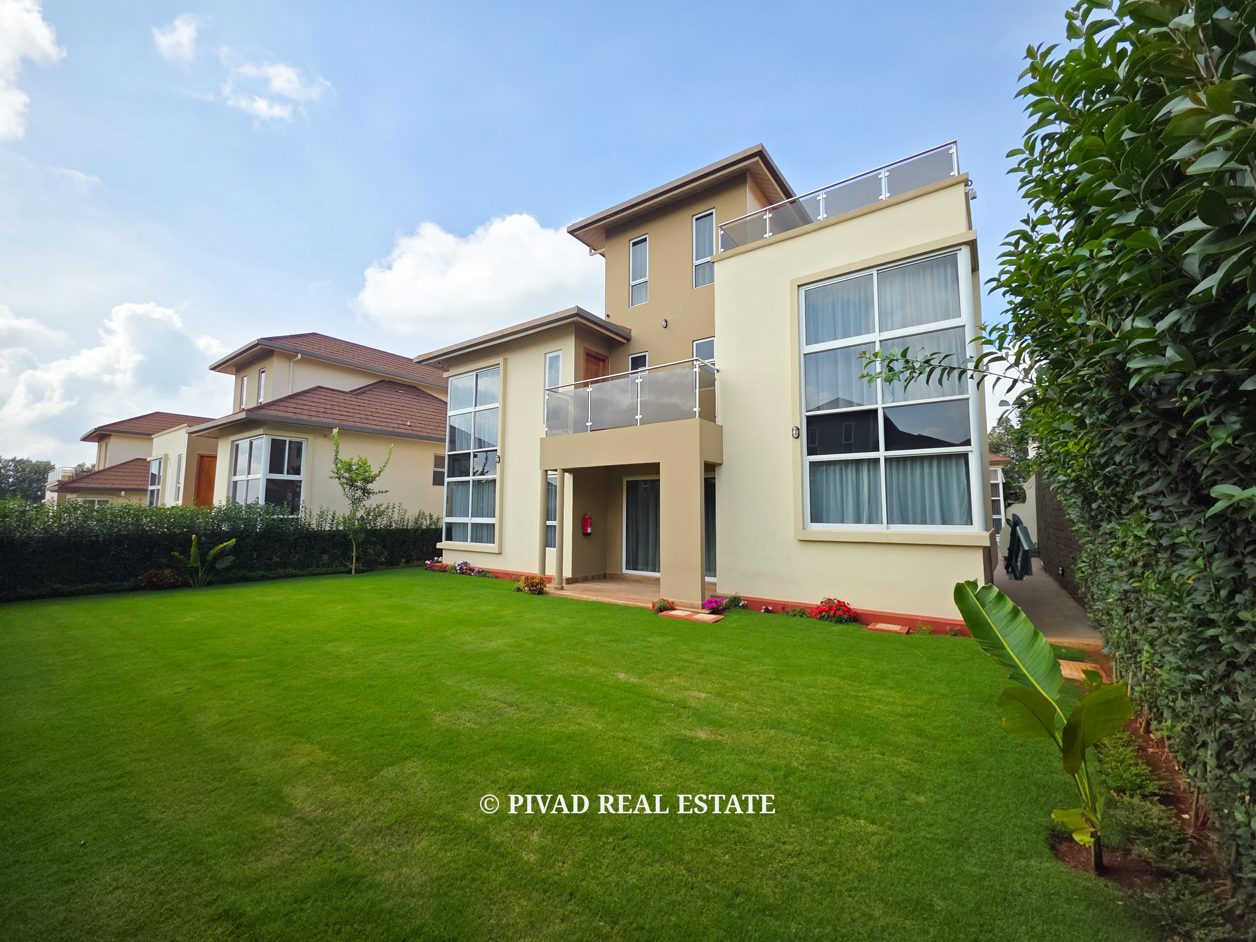 4 Bedroom Townhouse Available For Rent - Runda