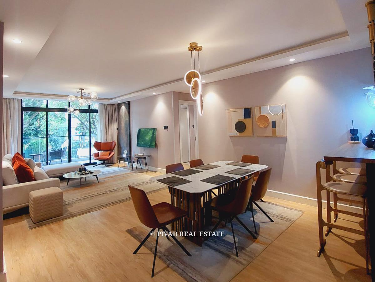 Fully furnished 3 bedroom apartment available for rent in Volaire apartments