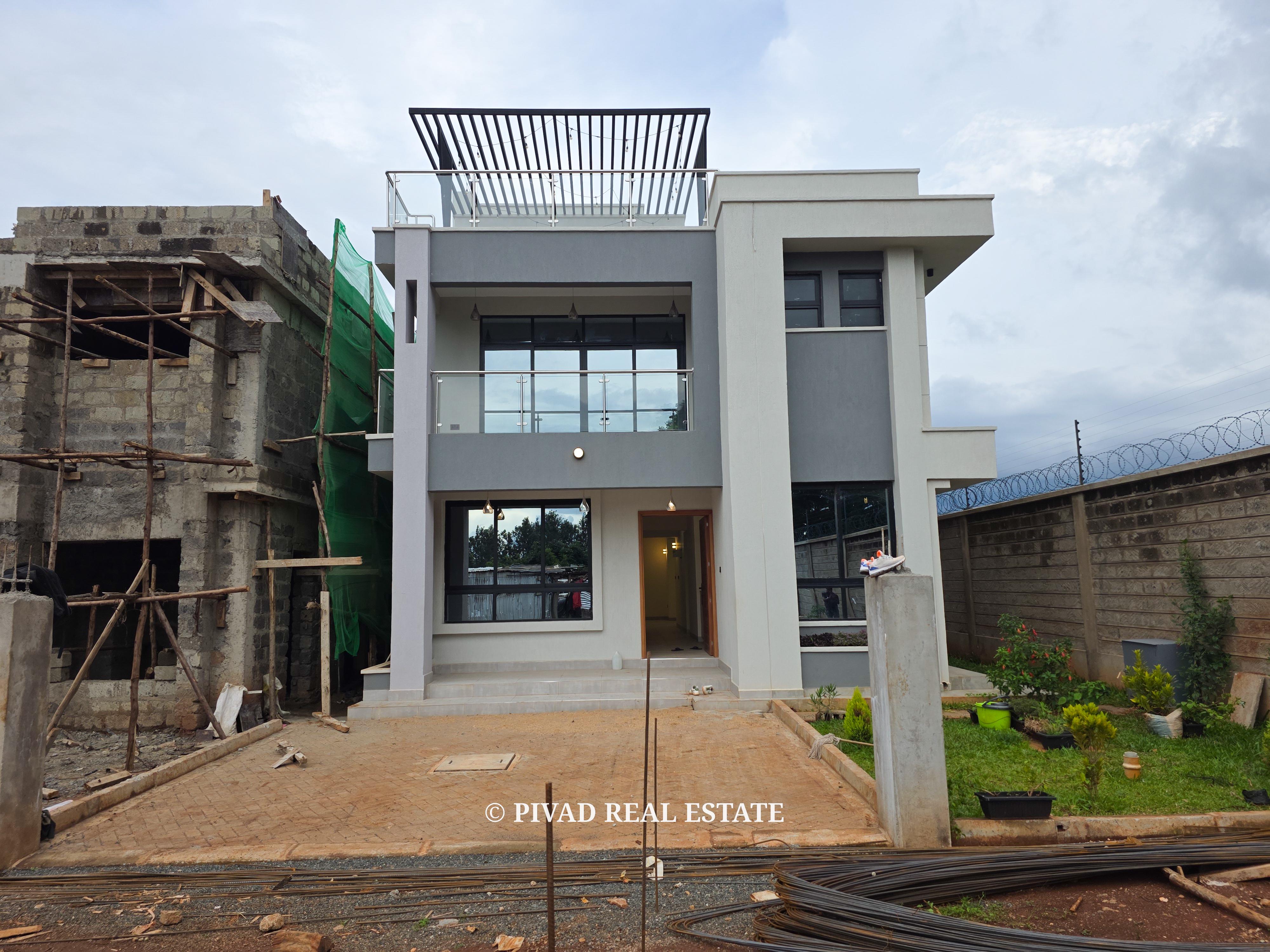 4 Bedroom Townhouse Available for Sale, Off Kiambu Road
