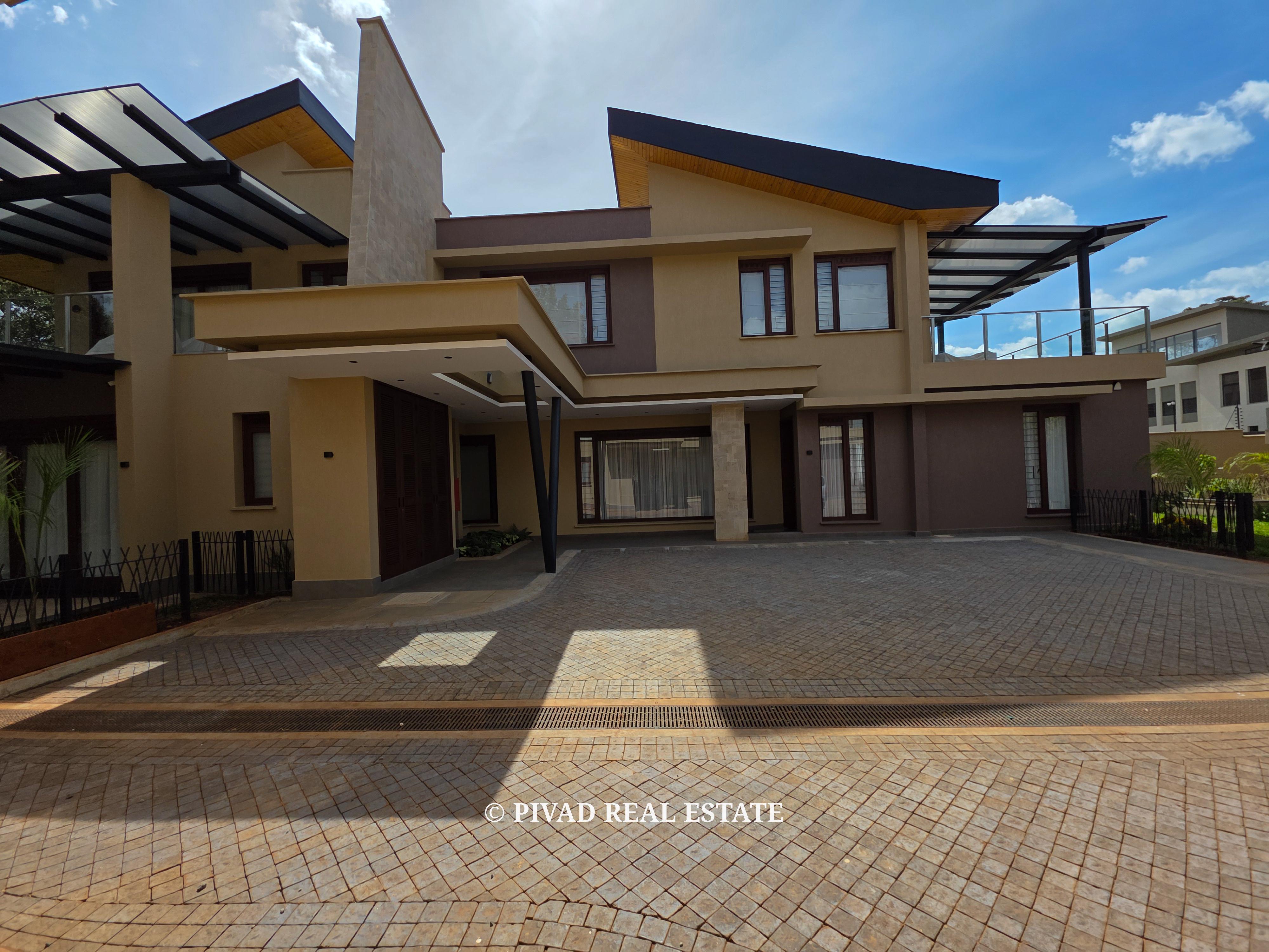 Newly built and Modern 4 bedroom House for Sale in Runda
