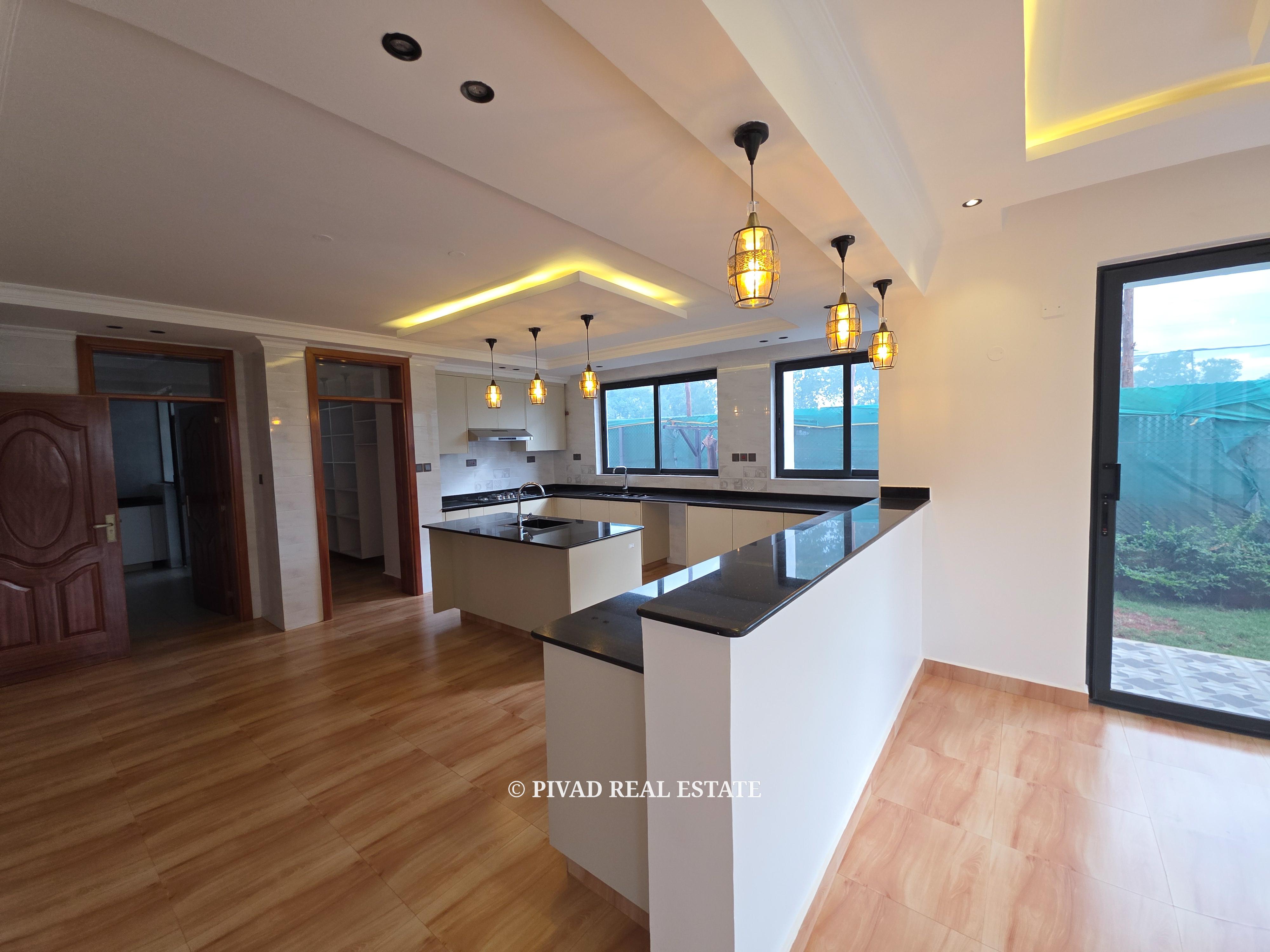 Newly built Flat roof 5 Bedroom house available for Sale in Tatu City