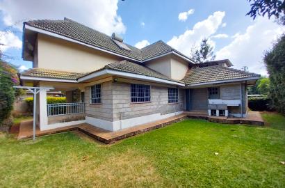 4 Bedroom House Available For Rent - Off Kiambu Road