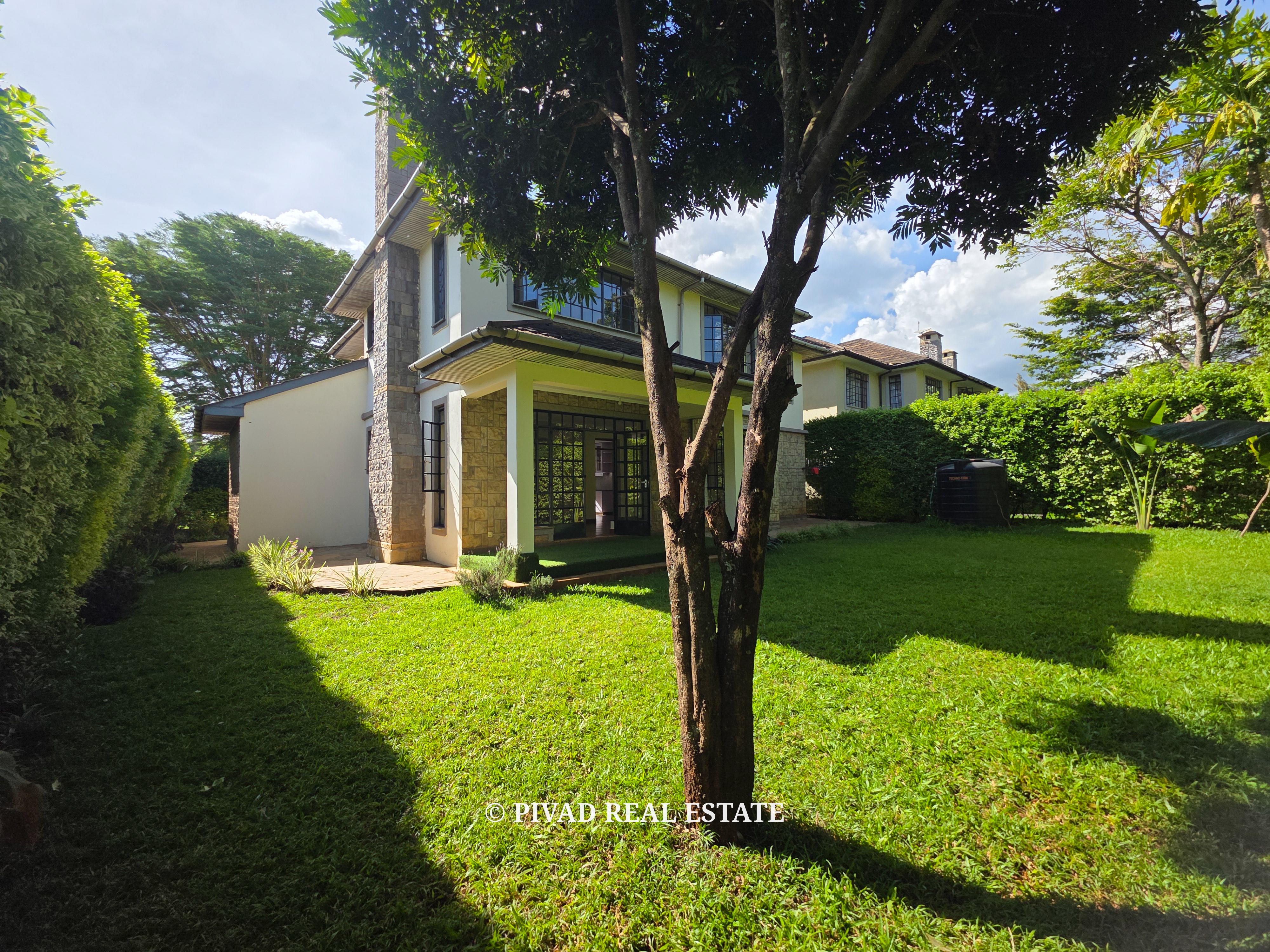 4 Bedroom House Available For Rent - Off Kiambu Road