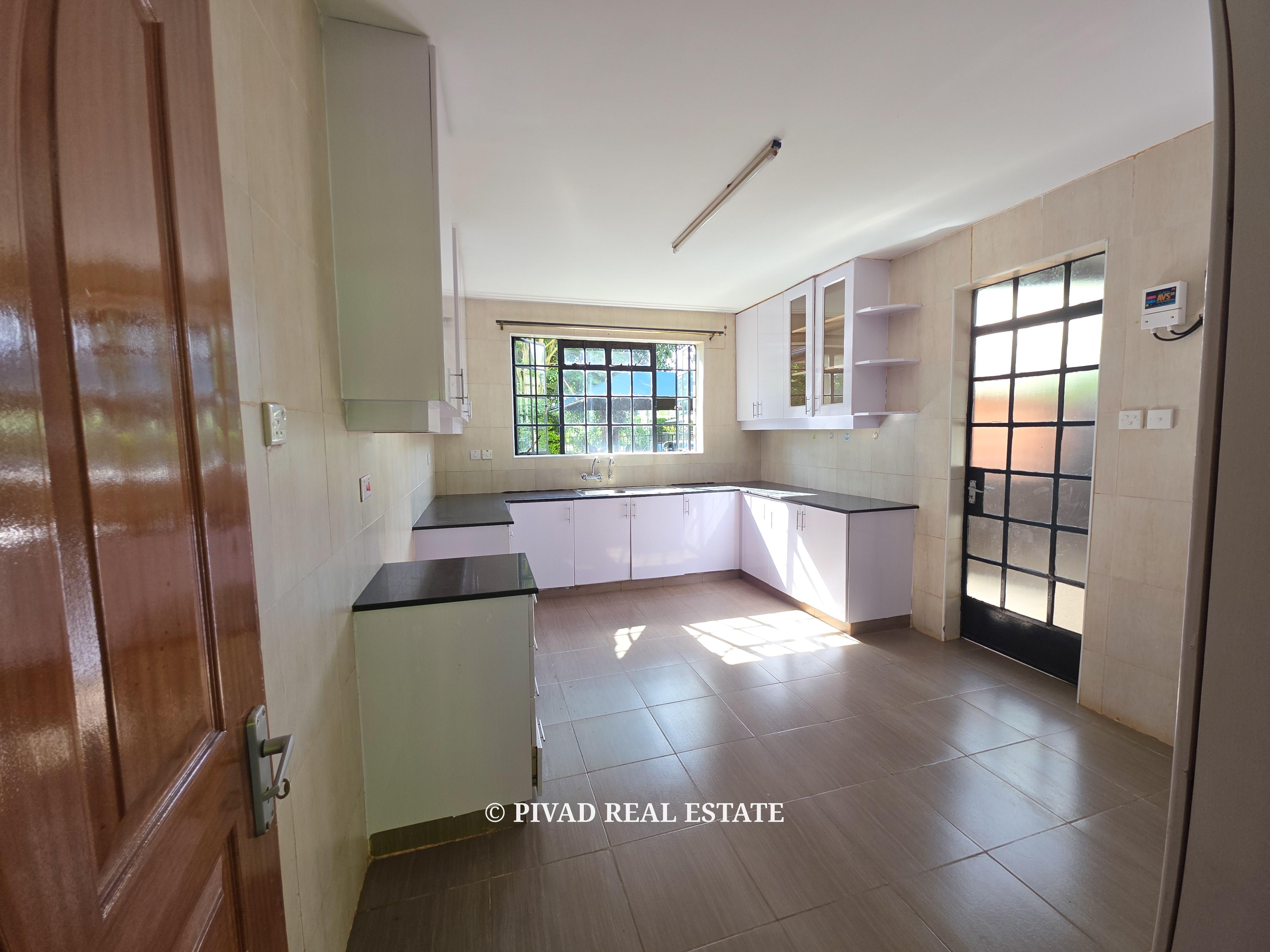 4 Bedroom House Available For Rent - Off Kiambu Road