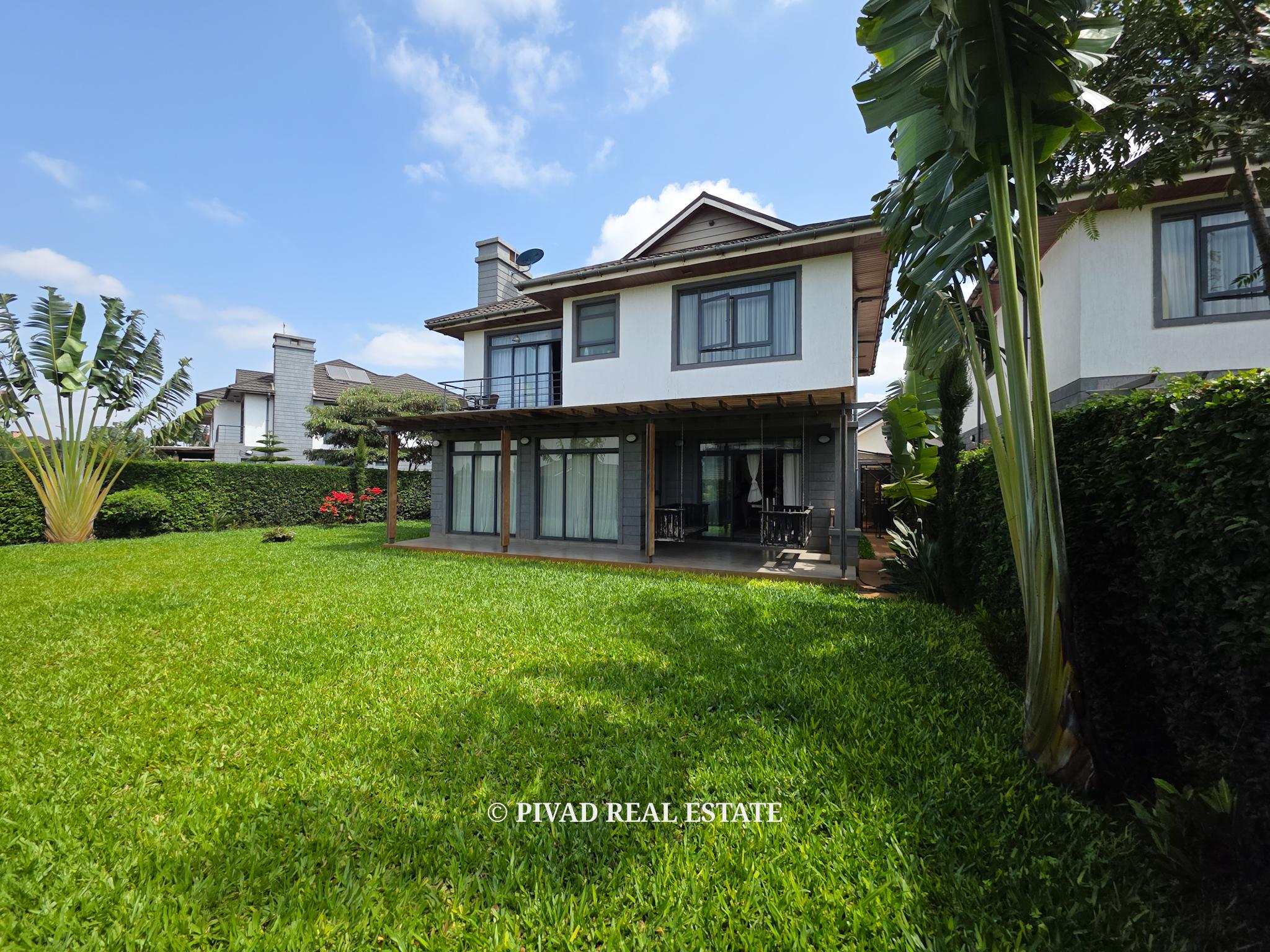 4 Bedroom House Available for Rent in Fivestar Paradise Runda