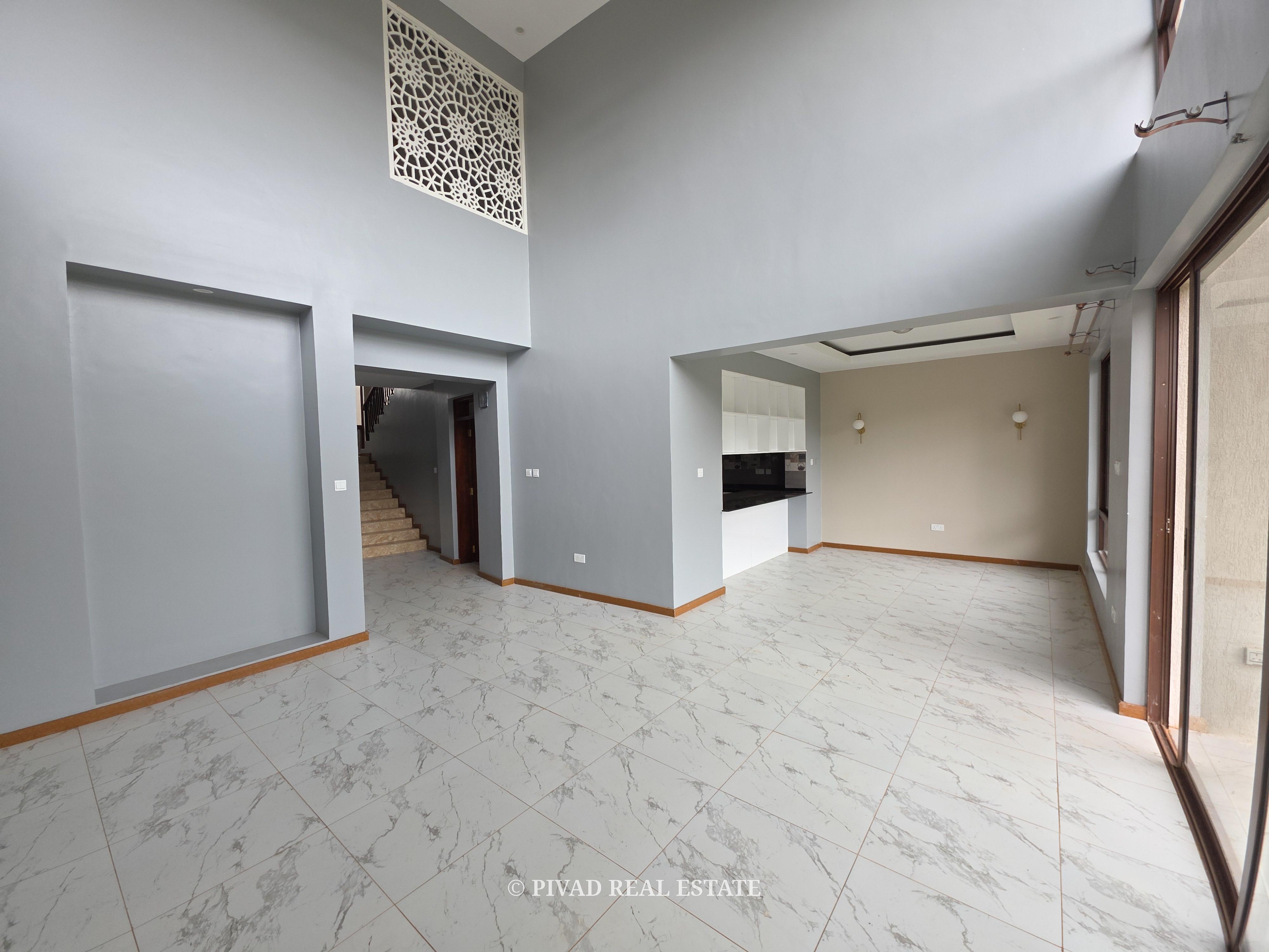 4 Bedroom House Available For Rent in Runda.
