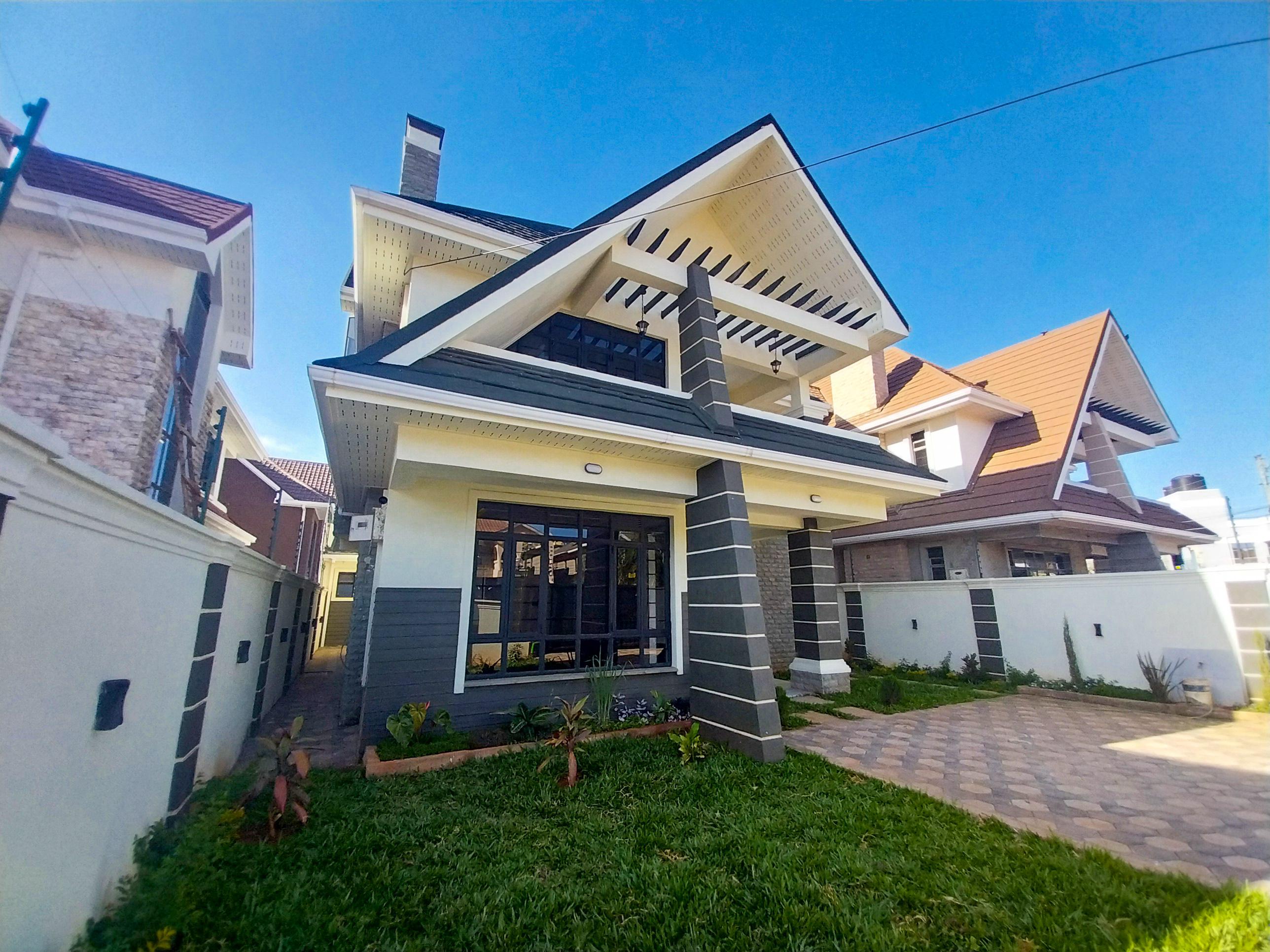 Newly Built 4 Bedroom Townhouse Available for Sale in Membley Estate