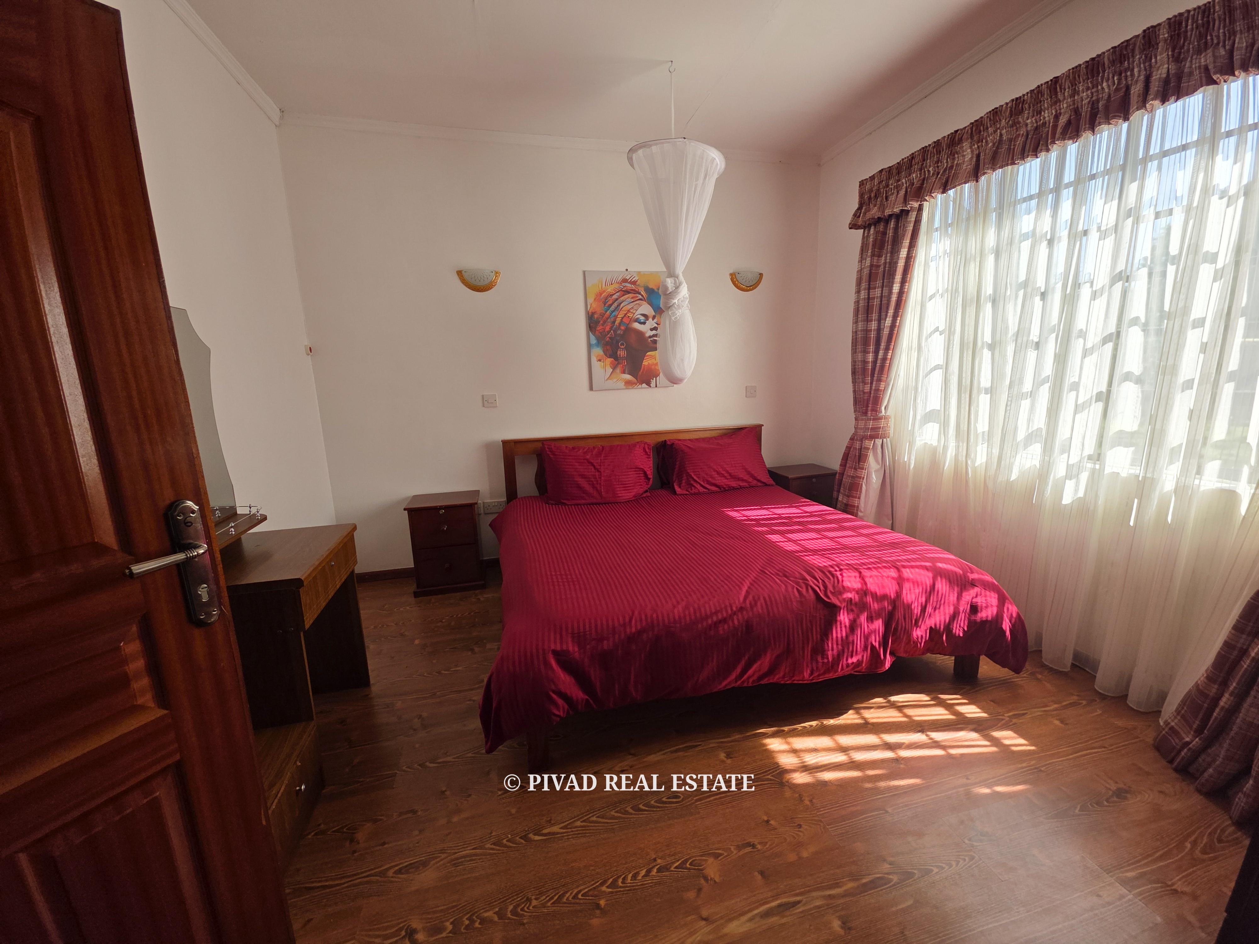 3 Bedroom fully furnished available for rent in Runda