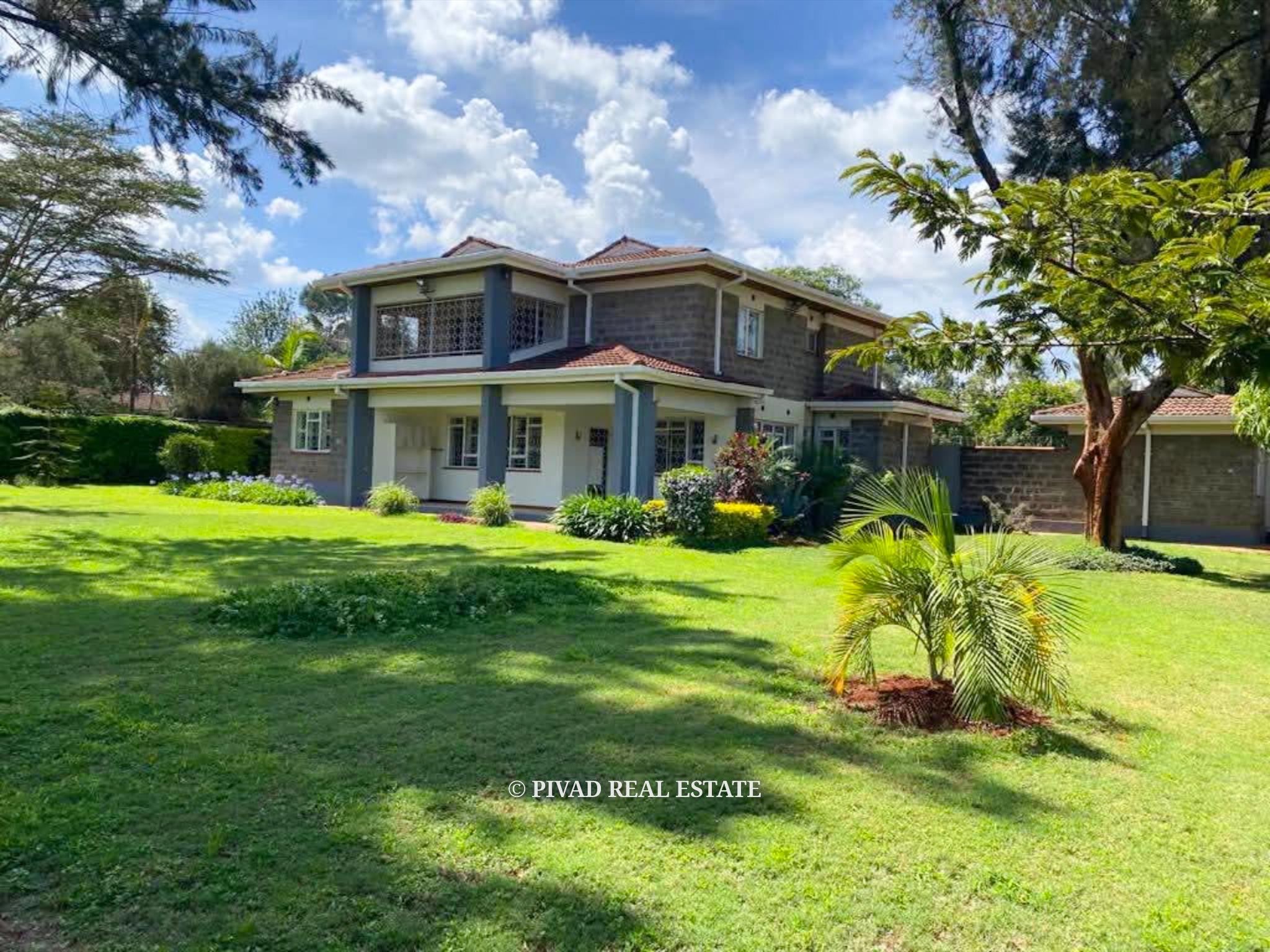 4 Bedroom house available for rent in Runda Evergreen