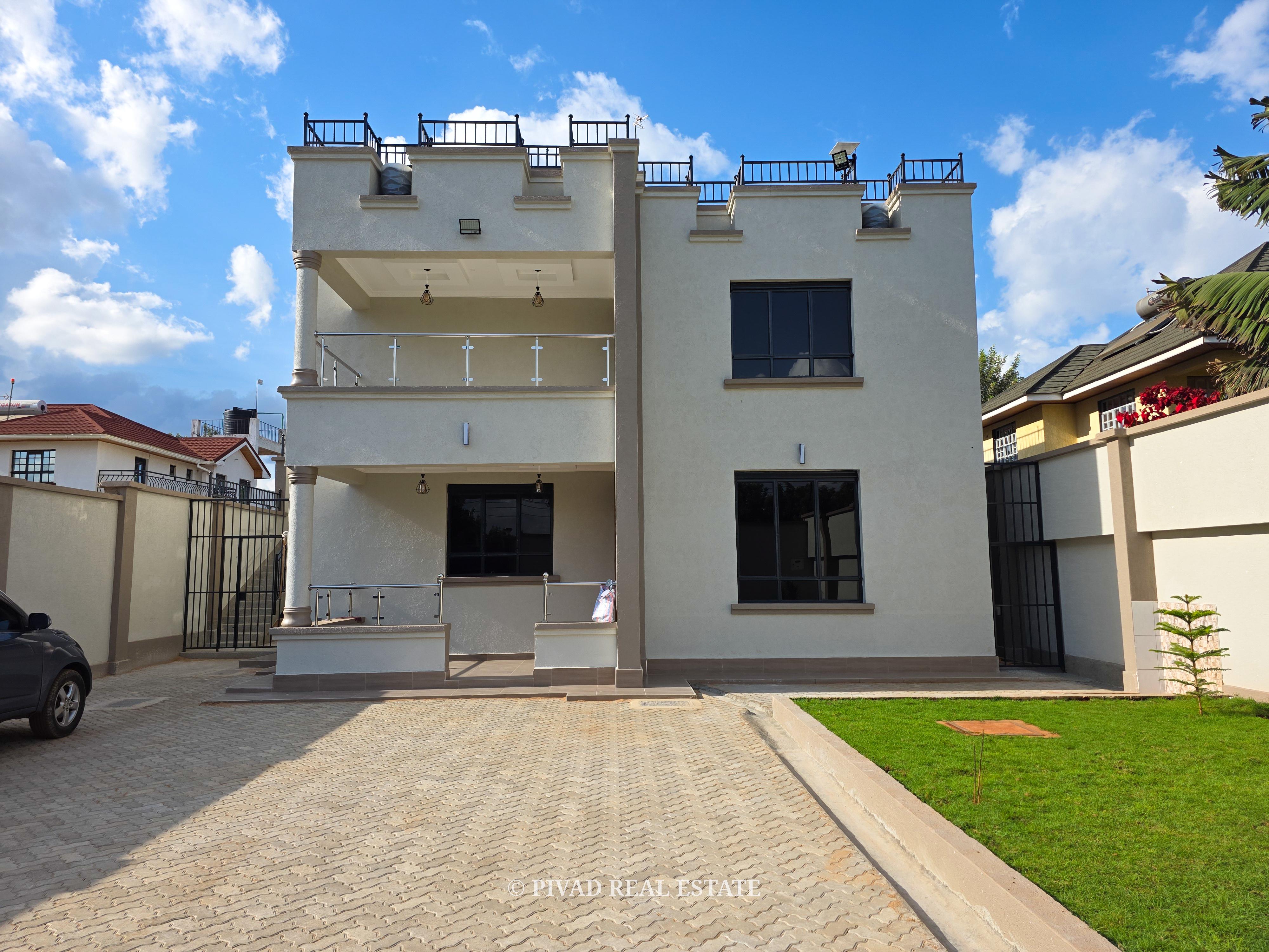 Newly Built 4 Bedroom house available for sale in Ruiru Kamiti Corner