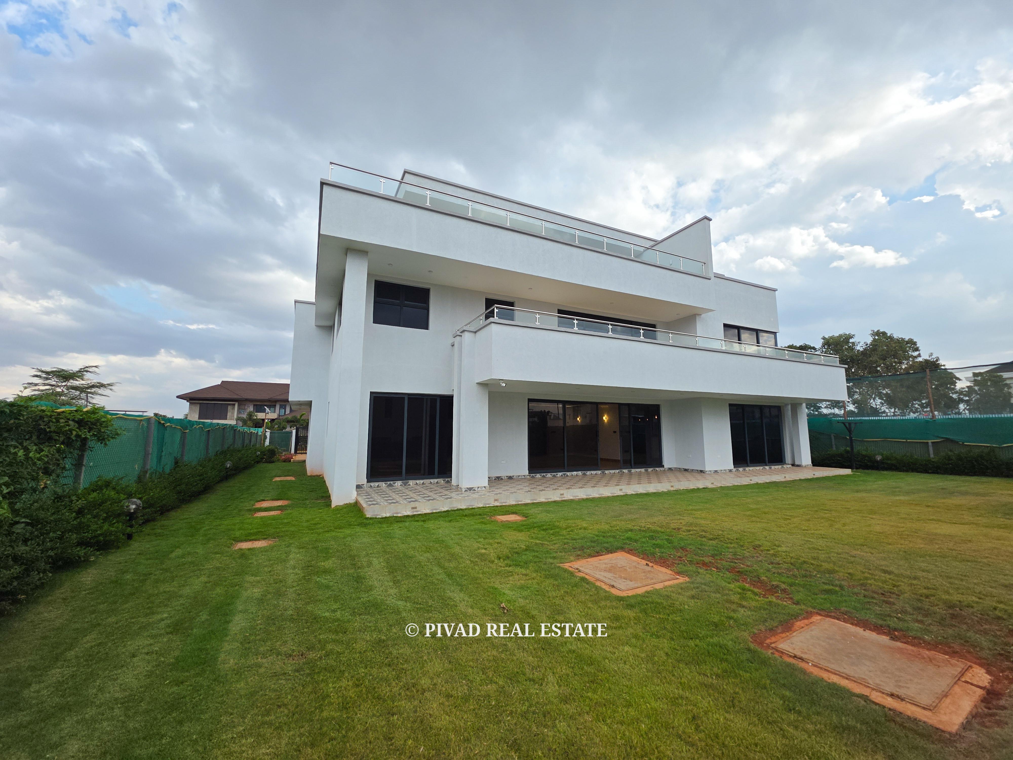 Newly built Flat roof 5 Bedroom house available for Sale in Tatu City
