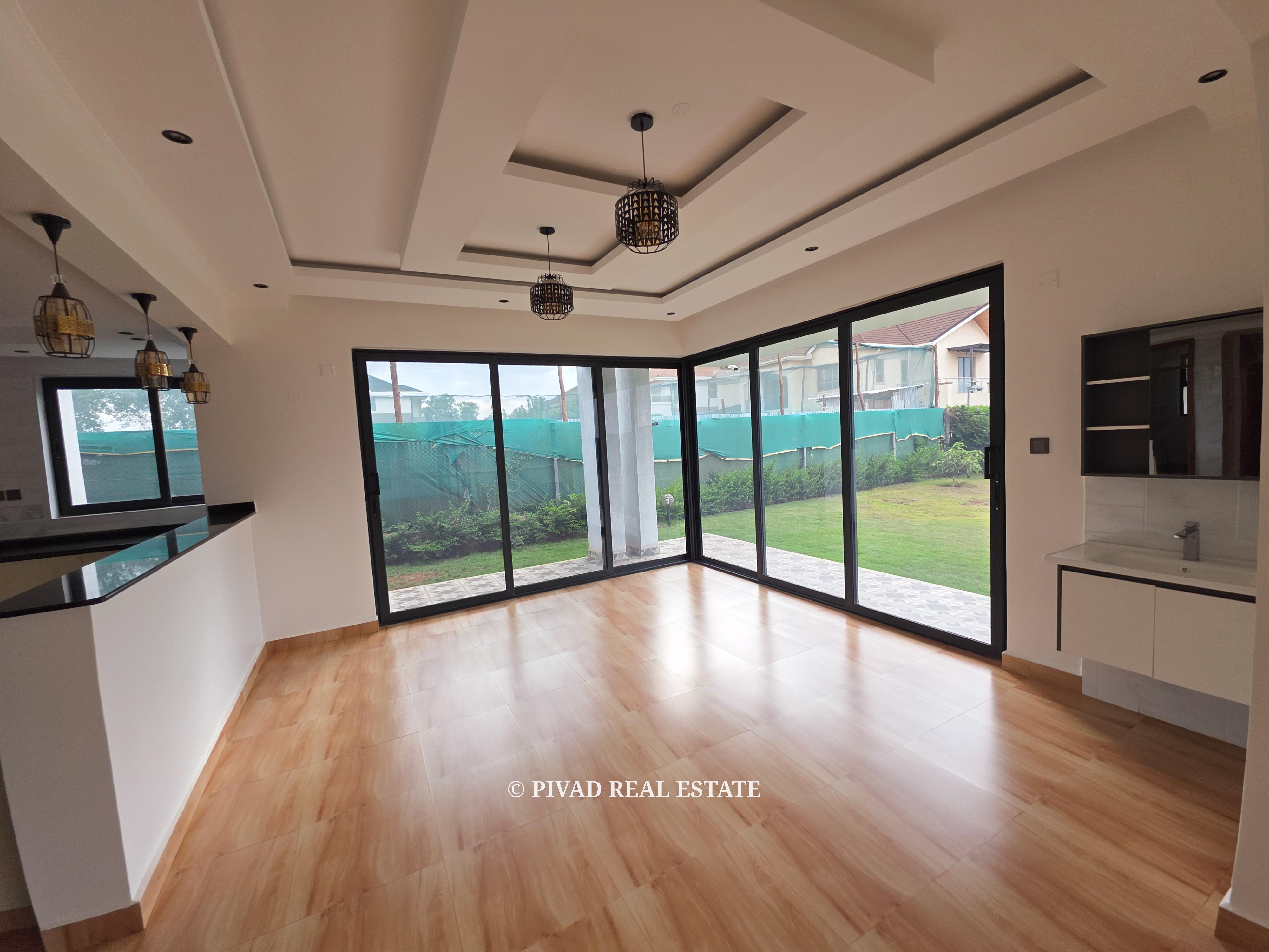 Newly built Flat roof 5 Bedroom house available for Sale in Tatu City