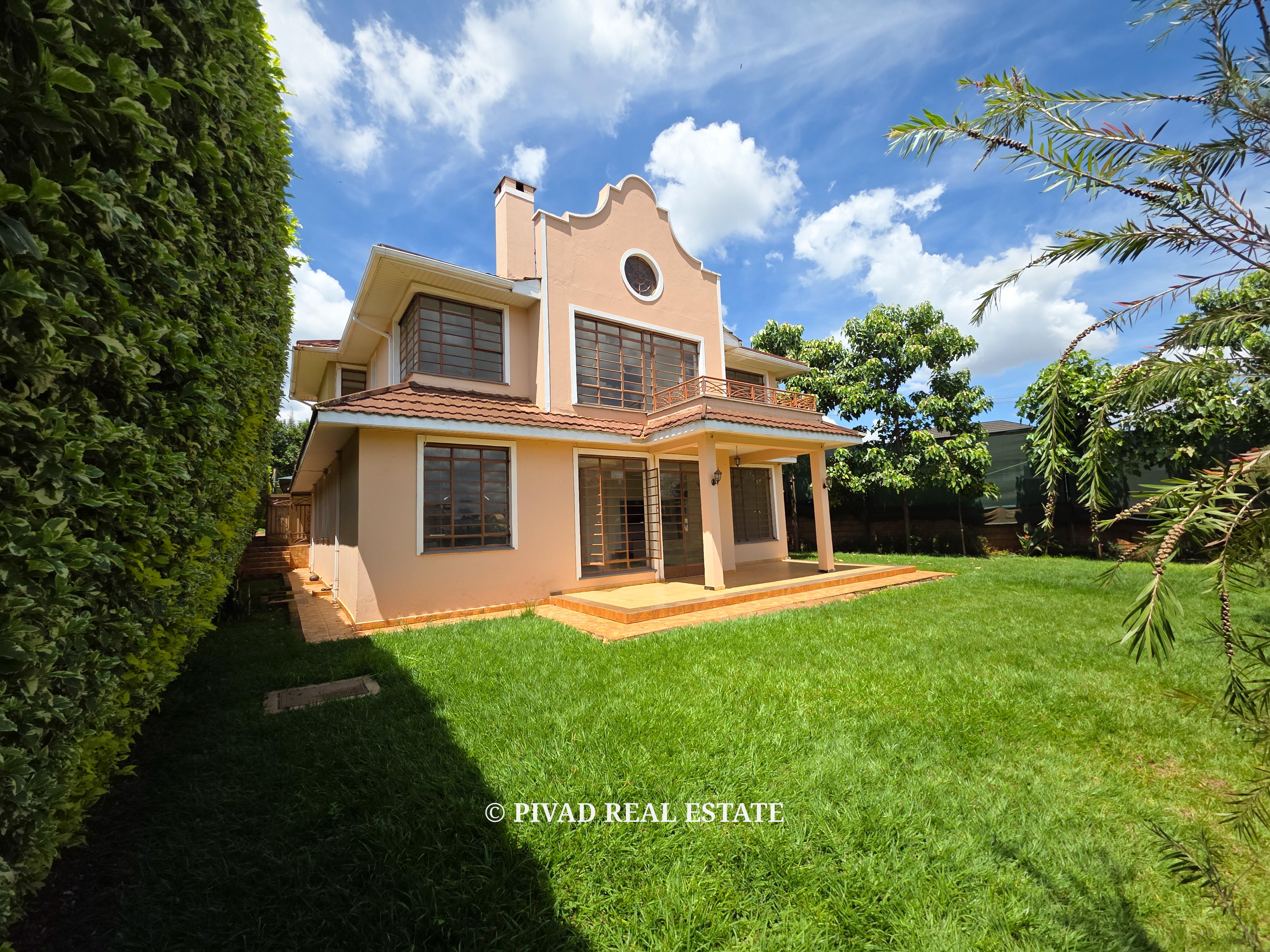 4 Bedroom Townhouse Available For Rent - Along Kiambu Road