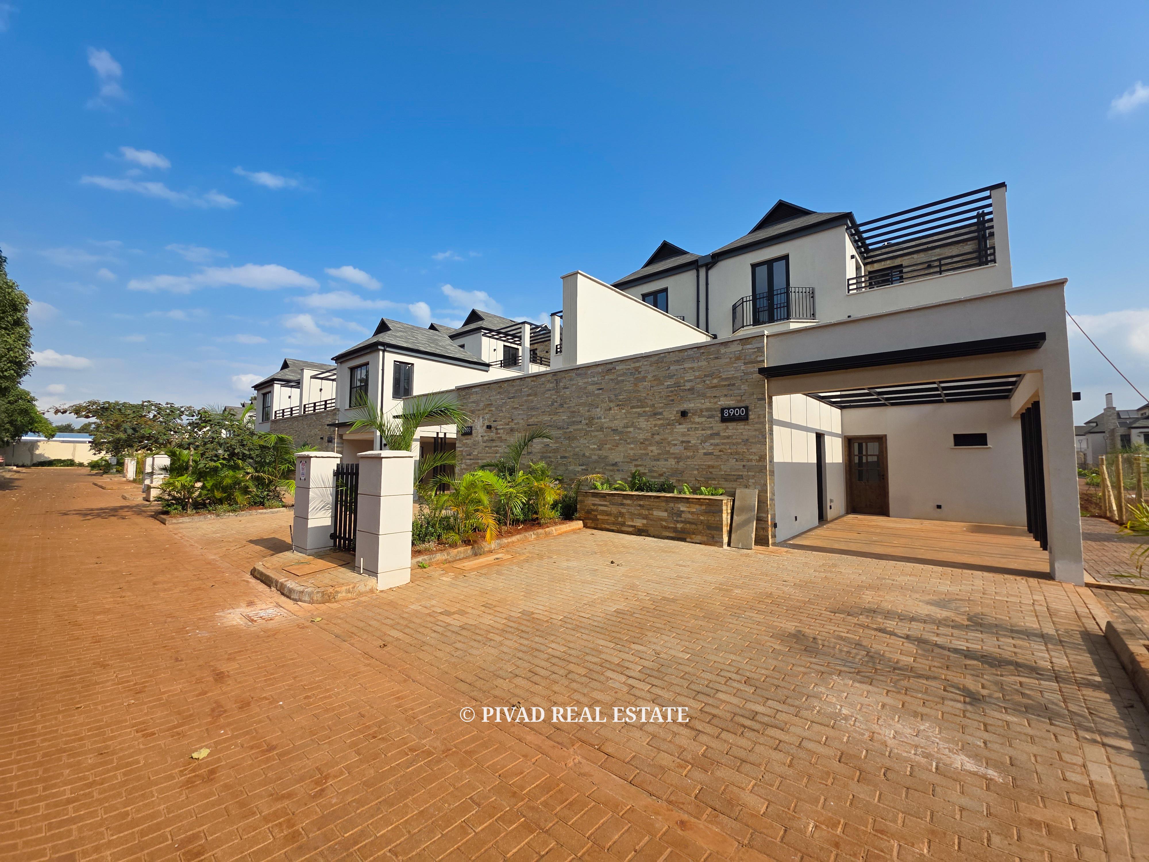 4 Bedroom Townhouse Available For Rent in Runda